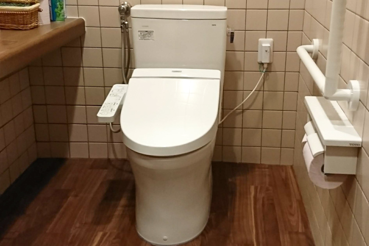 トイレの改修工事