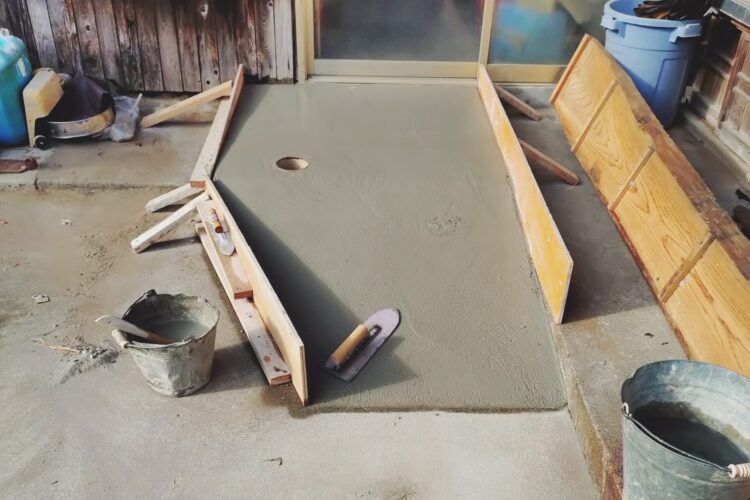 スロープ新設工事