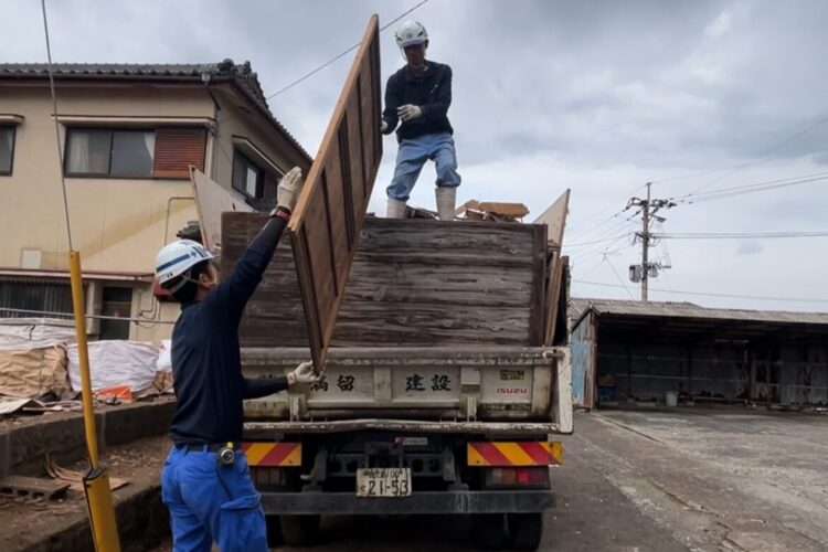 木造平屋建家屋解体工事