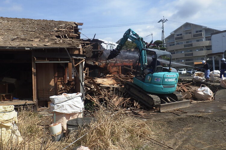 木造平屋建家屋解体工事